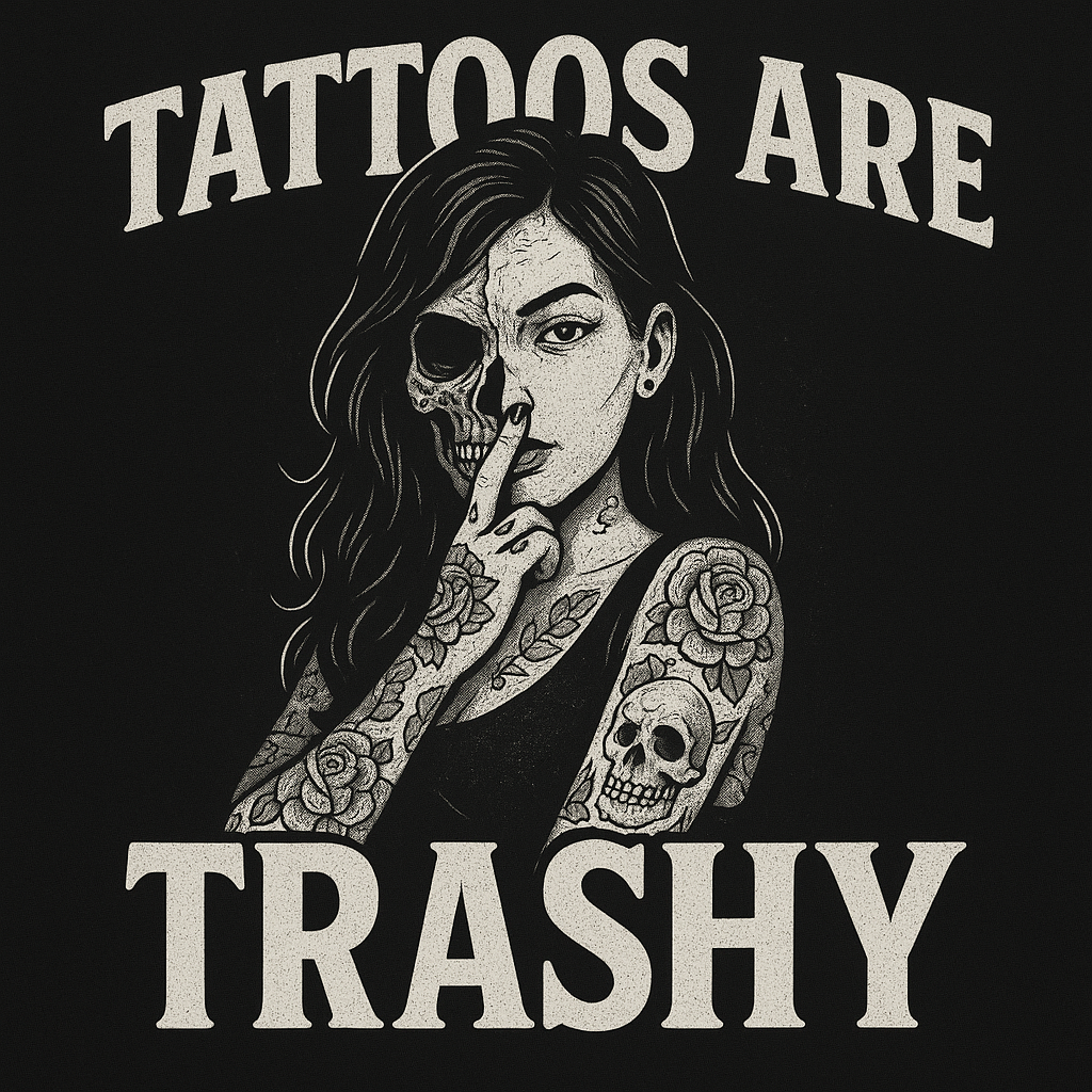 Tattoos are trashy